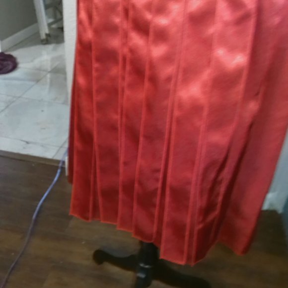 Calvin Klein Red Ribbon dress size 10 - Picture 3 of 9